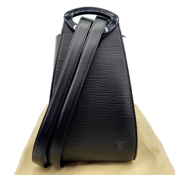 Louis Vuitton  Minuit Epi Leather Shoulder Bag Black - Picture 3 of 16
